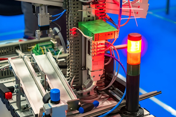 Industrial Automation using PLC With Mechatronics and Industrial Safety